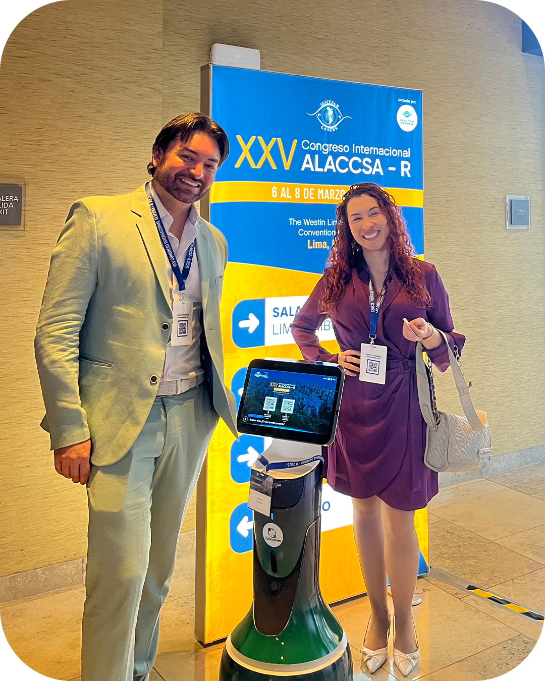 Evento con robots Zox 1